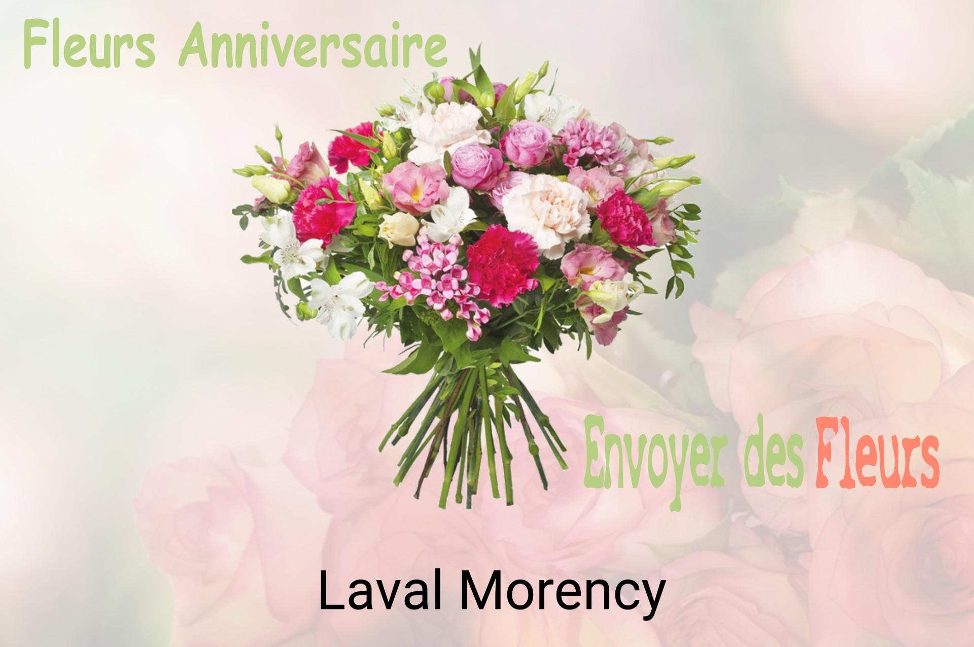 Bouquet de fleurs d’anniversaire livré à Laval-Morency